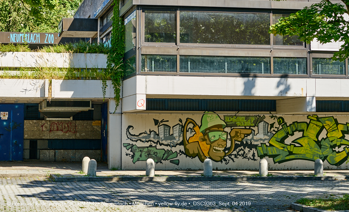 04.09.2019 - Einkaufs- und Wohnzentrum Quiddestraße in Neuperlach